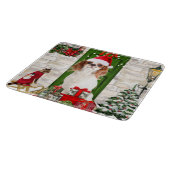 キャリバリーキングドッグクリスマス カッティングボード (角)