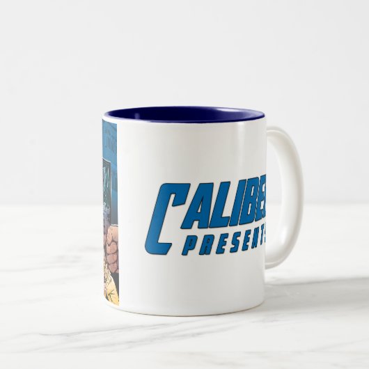 キャリバープレゼントV5コーヒーマグ ツートーンマグカップ (正面右)