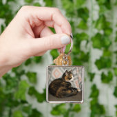 キャリーキャットオンソファ キーホルダー (手)