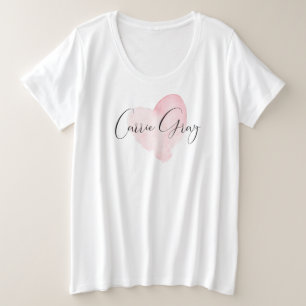 キャリーグレープラスT型 プラスサイズTシャツ