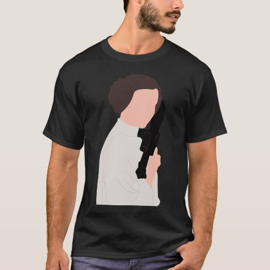 キャリー・フィッシャー Tシャツ (正面)