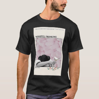 キャリー・フィッシャー Wishful Drinking ポスター Tシャツ