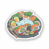 キャルトゥーン寿司 シール (正面)