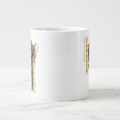 キャロックスヘッド辰年 | 恭喜發財 ジャンボコーヒーマグカップ (正面)