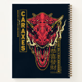 キャロックスヘッド辰年 | 恭喜發財 ノートブック (裏面)