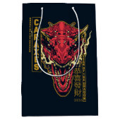 キャロックスヘッド辰年 | 恭喜發財 ミディアムペーパーバッグ (正面)