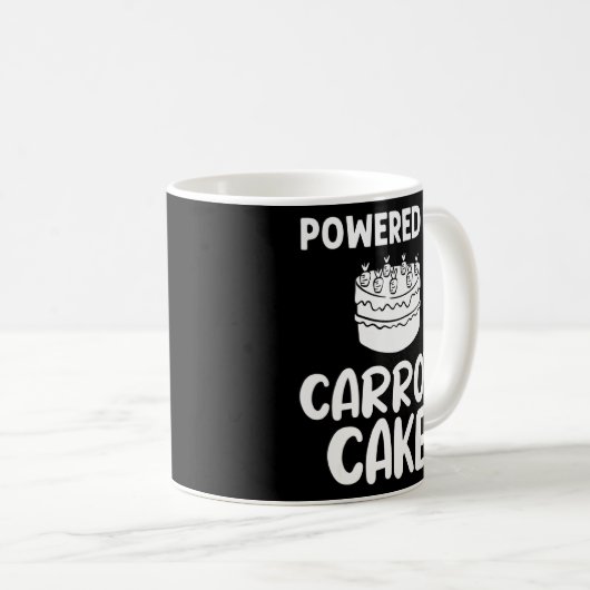 キャロットケーキレシピカップケーキパイグルテンフリービーガン コーヒーマグカップ (正面右)
