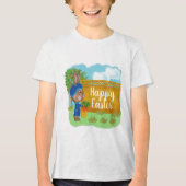 キャロットラバーコージーセーターイースターバおもしろいニー トライブレンドTシャツ (正面)