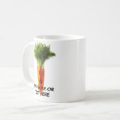 キャロパーソナライズされたット漫画 コーヒーマグカップ (正面左)