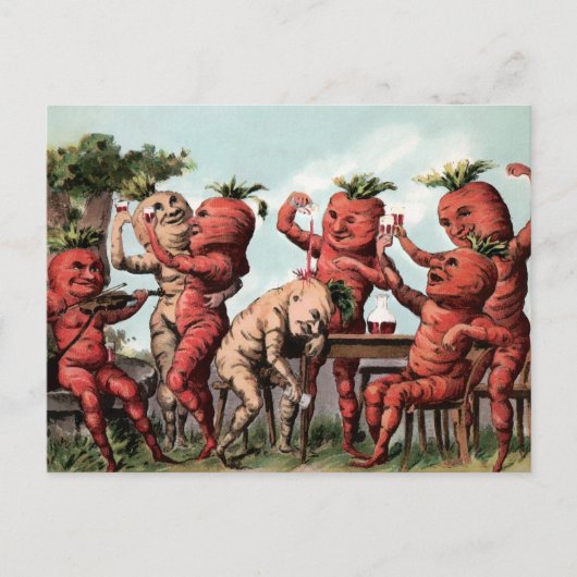 キャロビクトリアンット提携はがき ポストカード (正面)