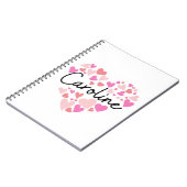 キャロラインが大好き ノートブック (左側)