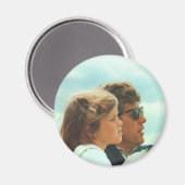 キャロラインとジョン・F・ケネディ マグネット (正面/裏面)