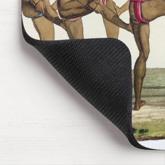 キャロラインの島民のダンスは、「Leからの22をめっきします マウスパッド (コーナー)