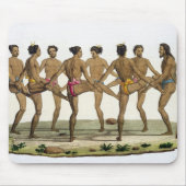 キャロラインの島民のダンスは、「Leからの22をめっきします マウスパッド (正面)