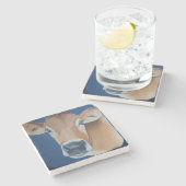 「キャロラインのCow ストーンコースター (横)