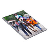 キャロライントマス-雌の子馬に勝つ棒 ノートブック (右側)