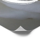 キャロラインホワイトローズベッドルームドアバナー ポスター (角)