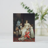 キャロラインボナパルトとその子ども ポストカード (スタンド正面)