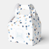 キャロライン水の色のドットバウンスハウスフェイスボックス フェイバーボックス (裏面サイド)