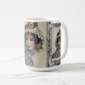 キャロライン、ジェーン·オーステ刺激を受けたン。 コーヒーマグカップ (正面右)