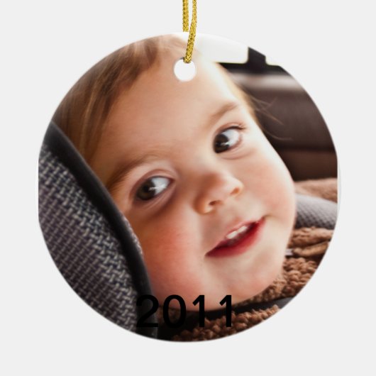 キャロライン、 セラミックオーナメント (正面)