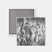 キャロライン・マティルダの逮捕 マグネット (正面/裏面)