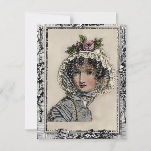 キャロライン 招待状 (正面)