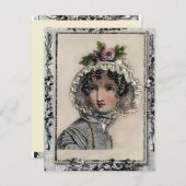 キャロライン 招待状 (正面/裏面)