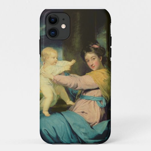 キャロラインMarlboroughの公爵夫人の、ポートレートとの Case-Mate iPhoneケース (裏面)