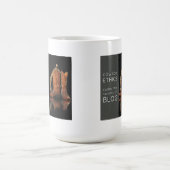 キャロリンによるカウボーイ倫理 コーヒーマグカップ (中央)