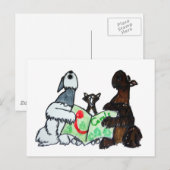 キャロリング ポストカード (正面/裏面)