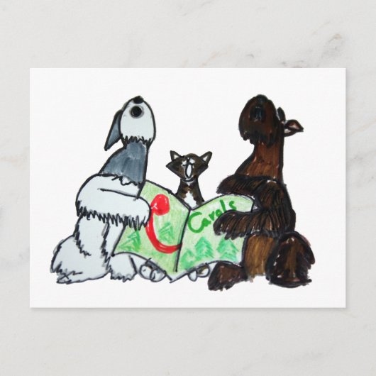 キャロリング ポストカード (正面)