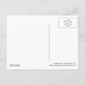 キャロリン通り、カーディフ。 ポストカード (裏面)