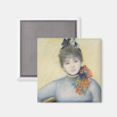 キャロリン・レミー（「セベリン」）、c.1885 マグネット (正面/裏面)