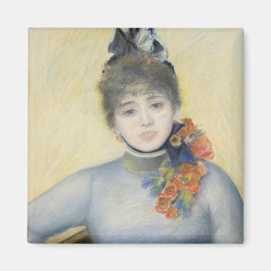 キャロリン・レミー（「セベリン」）、c.1885 マグネット (正面)