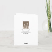 キャロルおもしろい歌手の雪のシーン シーズンカード (裏面)