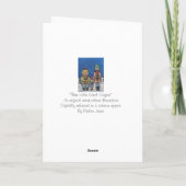 キャロルおもしろい歌手の雪のシーン シーズンカード (裏面)