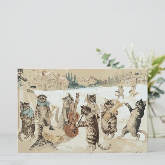 キャロルが猫の水彩画を歌うL.W.ワイン (スタンド正面)