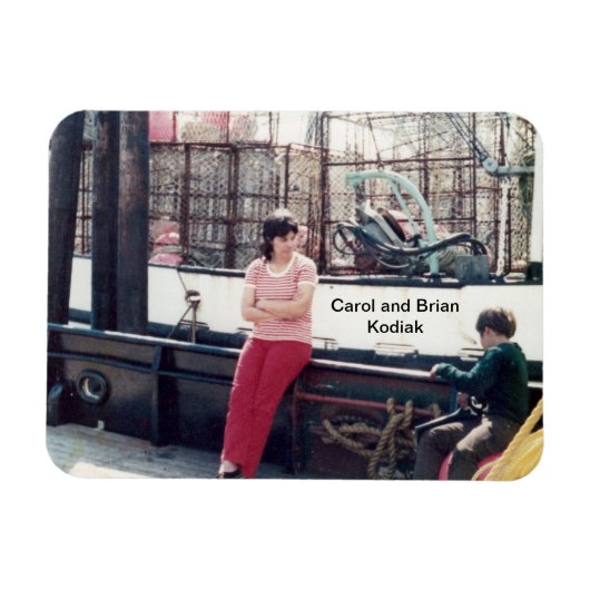 キャロルとブライアン磁石 マグネット (横)