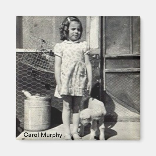 キャロルとラム磁石 マグネット (正面)