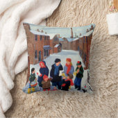 キャロルの歌手 クッション (ブランケット)