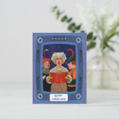 キャロルの歌 – 静かナイトク伝統的リスマスカード シーズンポストカード (スタンド正面)