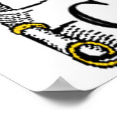 キャロルコートオブアームズキャンバス印刷 ポスター (角)