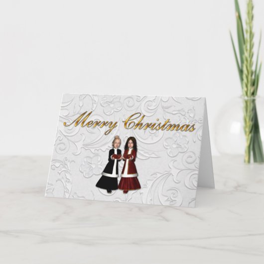 キャロルシンガークリスマスカード シーズンカード (正面)