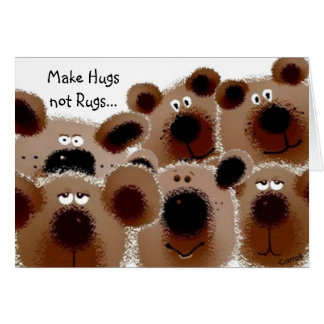 キャロルテディベアカード