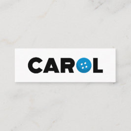 キャロルボタン スキニー名刺