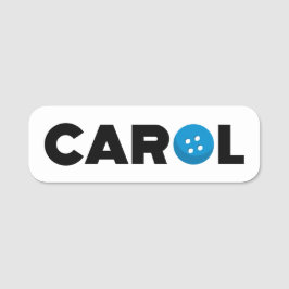 キャロルボタン 名札