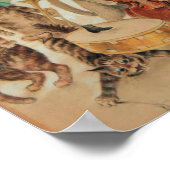 キャロル歌唱1925ルイワインウォールアート ポスター (角)