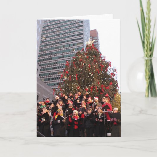 キャロル歌手 シーズンカード (正面)