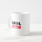 キャロル監督 コーヒーマグカップ (正面左)